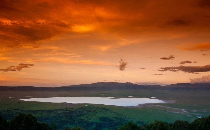 How far is it from the Serengeti to the Ngorongoro Crater?