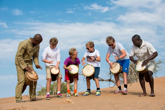 Robert Marks Safaris_Wilderness Kids African Drumming 